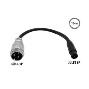 Adapter GX16 - JULET 3P